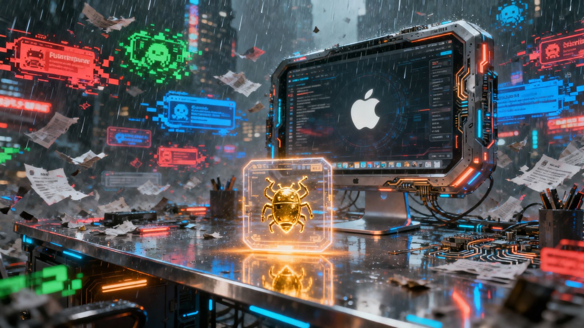 AI Daily Digest 2026-08-03: Rác AI nghẽn thư Bug Bounty Apple và Claude Opus 5 làm Game 3D